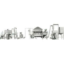 Fully Automatic Cereal Production Line For Oatmeal Rice Powder Making